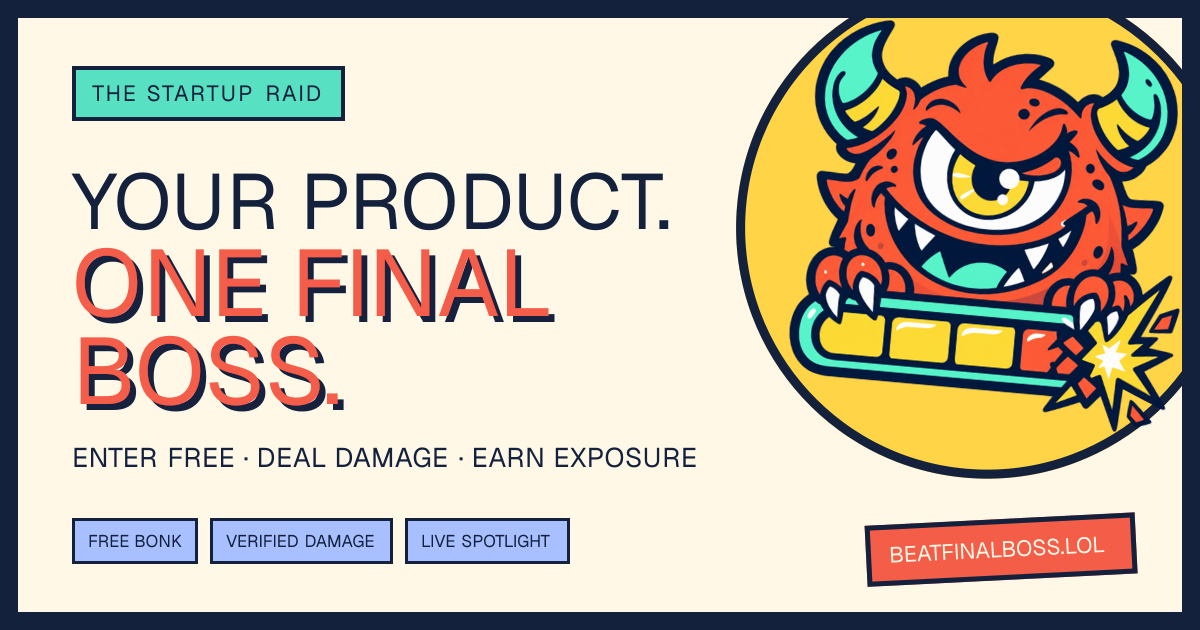 Beat the Final Boss — Free Product Promotion Game preview
